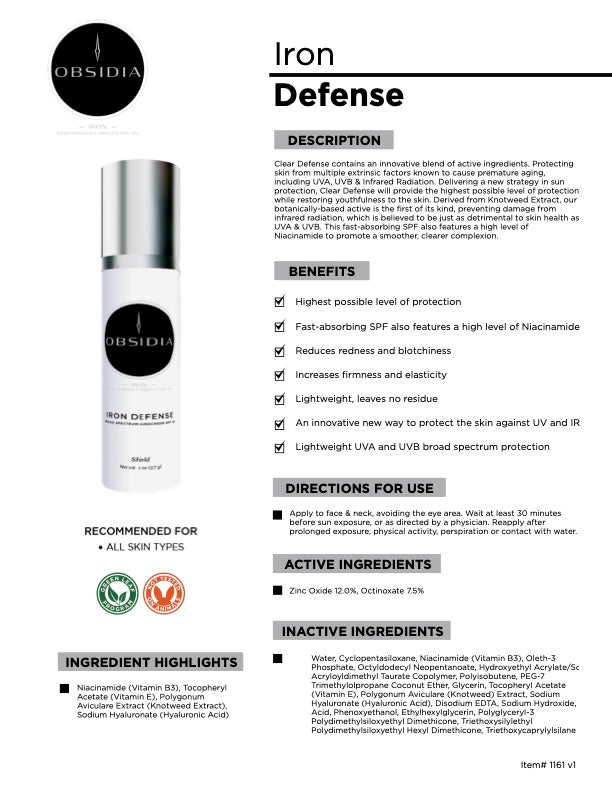 Iron Dense SPF 45 (MEN’S)