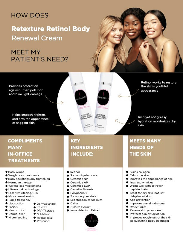 Retexture Retinol Renewal Body Lotion