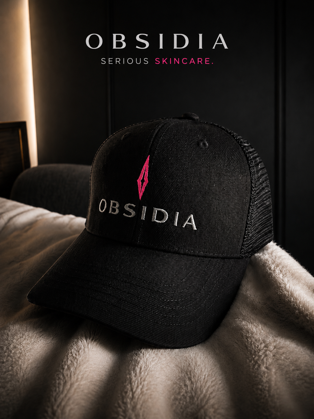 Obsidia Snapback Trucker Hat